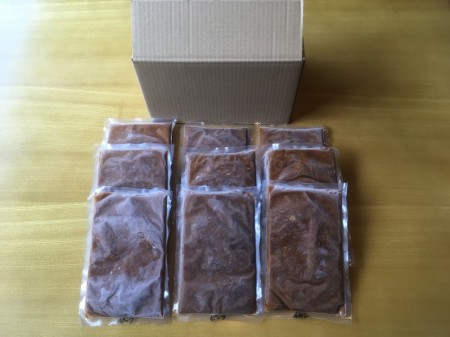 カレーハウス西風カレーセット　【冷凍パック】9食1セット(ビーフ・チキン・ポーク)